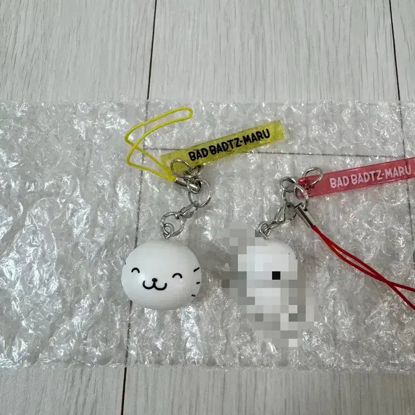 [BUNJANG] Bad Badtz-Maru Series Good Hanamarou Figure Keychain / 배드바츠마루시리즈 굿하나마루 피규어키링