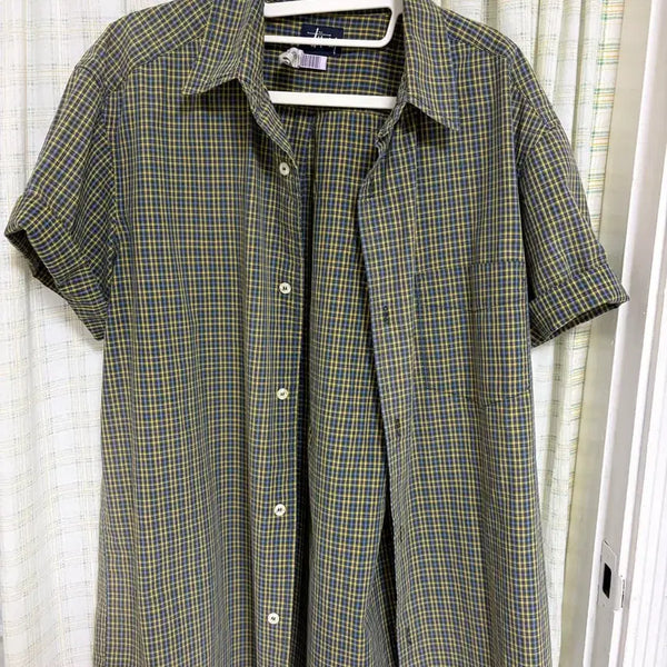 [BUNJANG] Stussy Striped Shirt / 스투시 남방