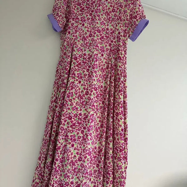 [BUNJANG] Floral Pattern Long Dress / 원피스