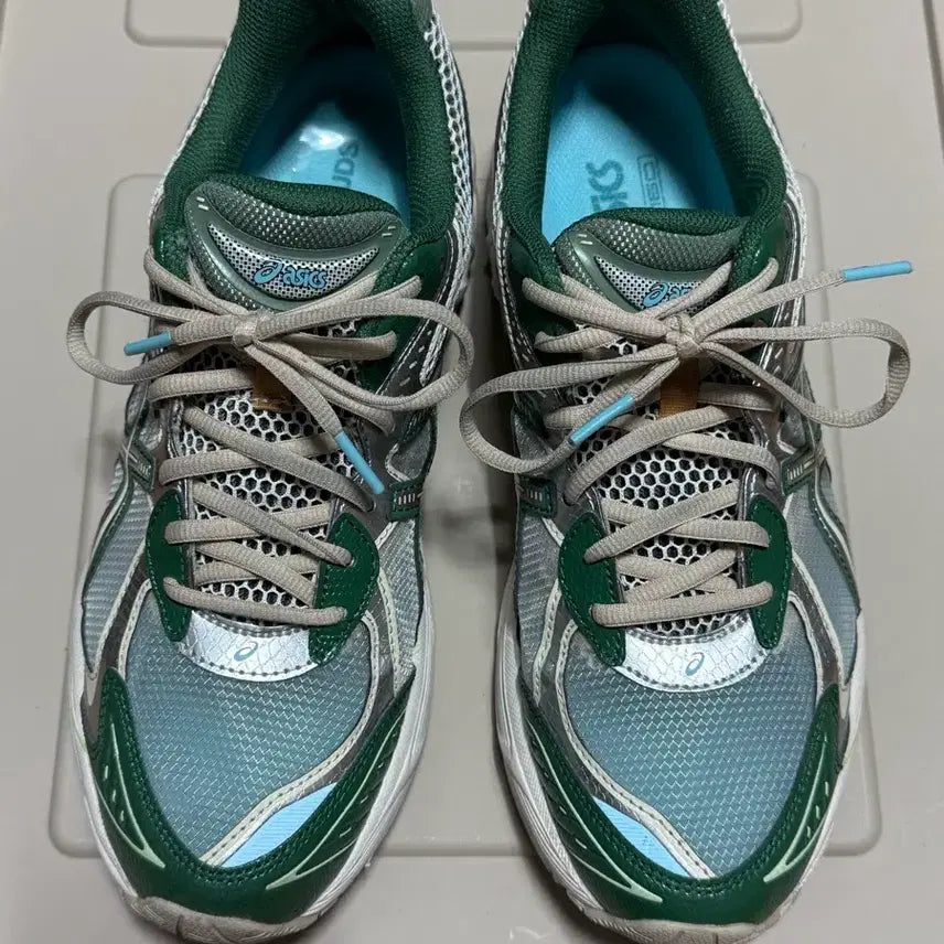 [BUNJANG] Asics Above The Clouds GT-2160 Cream Shamrock Green Shoes / 아식스 어보브 더 클라우즈 GT-2160 크림 샴록 그린