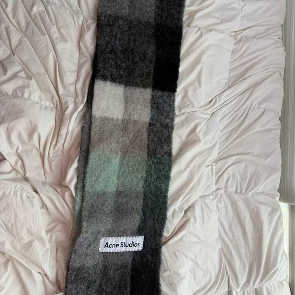 [BUNJANG] Acne Studios Check Wool Scarf / 아크네 스튜디오 체크 머플러