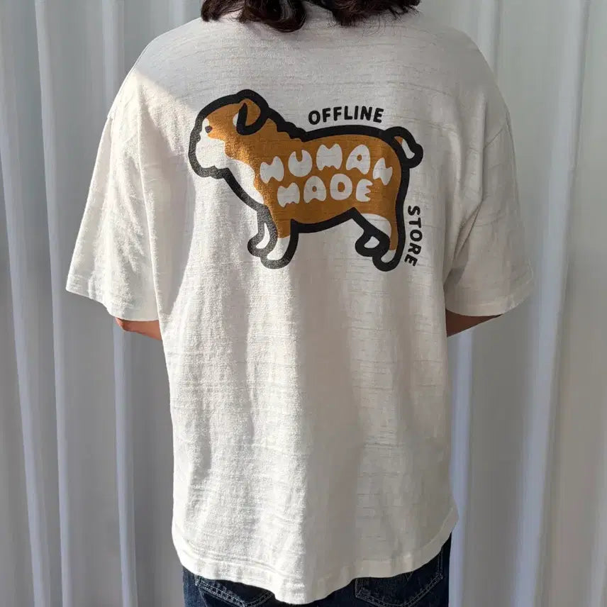 [BUNJANG] Human Made Bulldog Graphic Pocket Short Sleeve T-Shirt 2XL / [2XL]휴먼메이드 불독 그래픽 포켓 반팔 티셔츠