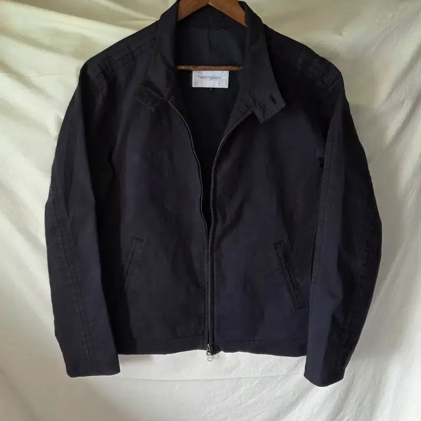 [BUNJANG] HAECHINGROOM Silent Harrington Jacket Dark Navy / 해칭룸 26SS 사일런트 해링턴 자켓 다크네이비 3 M 100~105