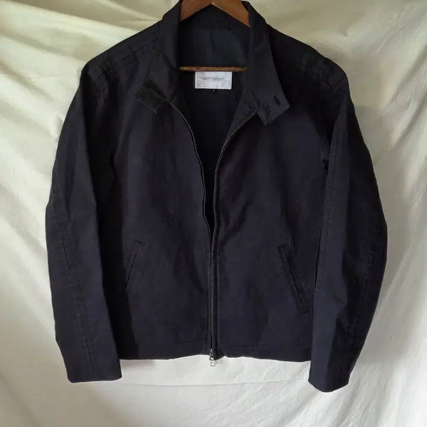 [BUNJANG] HAECHINGROOM Silent Harrington Jacket Dark Navy / 해칭룸 26SS 사일런트 해링턴 자켓 다크네이비 3 M 100~105
