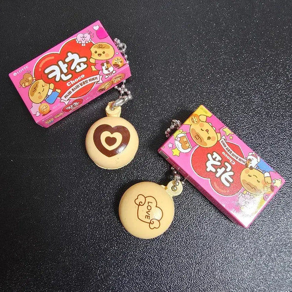 [BUNJANG] Kkankcho Snack Keychain / 칸쵸 키링 새상품