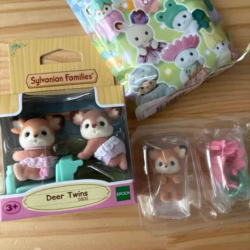 [BUNJANG] Sylvanian Families Deer Twins & Forest Fairy Blind Pack Baby Deer Set / 실바니안 사슴쌍둥이 & 숲속요정 사슴아기
