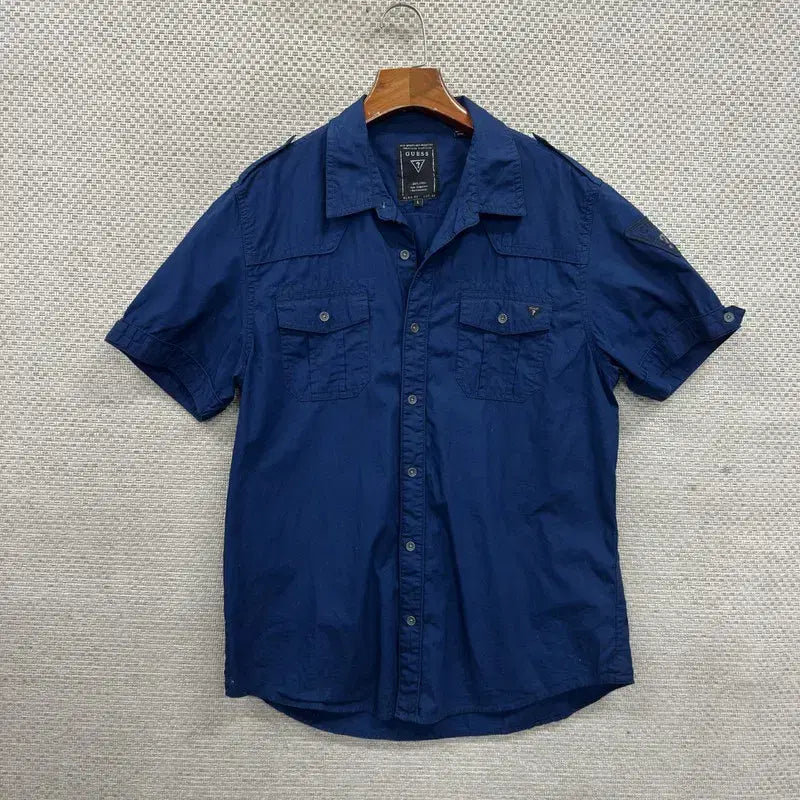 [BUNJANG] Guess Short Sleeve Shirt L / 게스 반팔 셔츠 L D05698