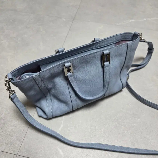 [BUNJANG] Vunque Leather Two-Way Bag / 분크 가죽 투웨이 가방
