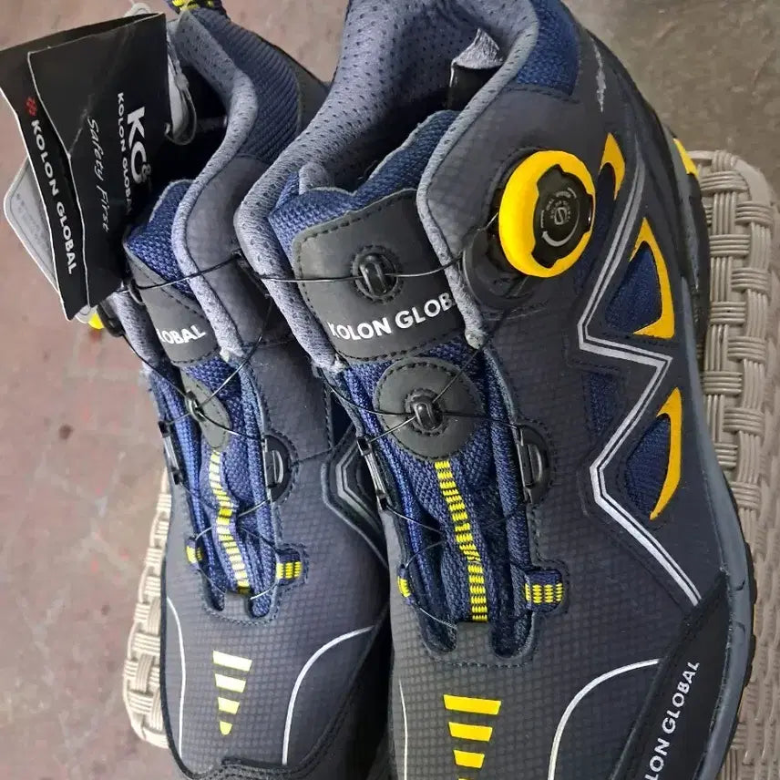 [BUNJANG] Kolon Global Dial Safety Shoes / 코오롱글로벌 다이얼 안전화 265