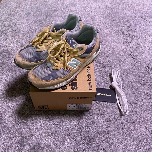 [BUNJANG] New Balance 991 Made in UK Tan Grey Sneakers (275) / [275] 뉴발란스 991 탄 그레이 made in UK