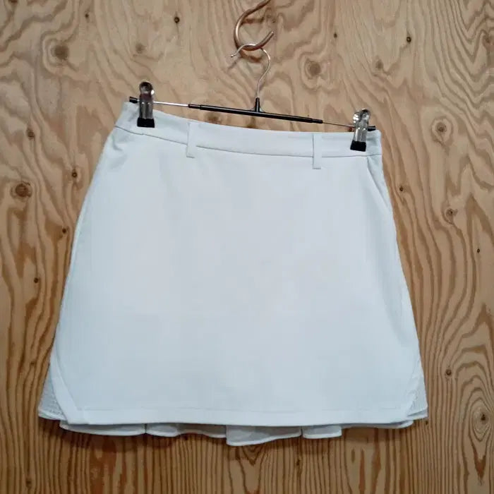[BUNJANG] Descente White Golf Skirt / 데상트 화이트 골프 스커트
