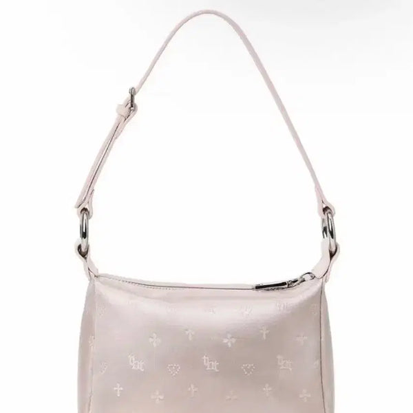 [BUNJANG] Three Times Jacquard Mini Bag Pink (Sealed) / 미개봉) 쓰리타임즈 자카드 미니 백 핑크