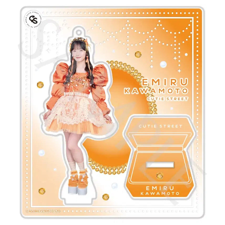[BUNJANG] Cutie Street Emyru Kawamoto New Outfit Visual Acrylic Stand / 큐티스트리트 큐스토 카와모토 에미루 신의상 비쥬얼 아크스타
