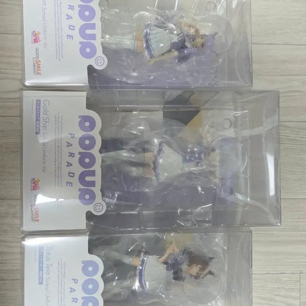 [BUNJANG] Good Smile Company Pop Up Parade Gold Ship, Teio, McQueen 3-Figure Set / 우마무스메 굿스마일 팝업퍼레이드 3존