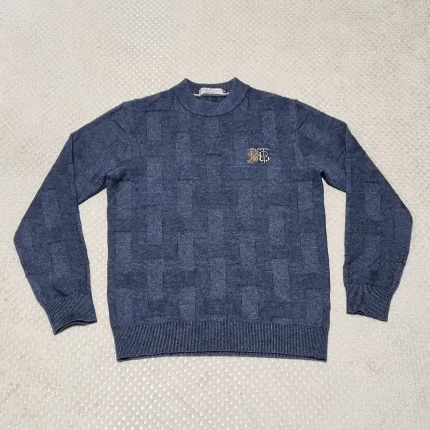 [BUNJANG] Burberry Charcoal Knit Sweater / (M) 버버리 챠콜 니트 스웨터