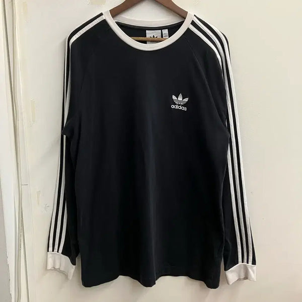 [BUNJANG] Adidas Ringer Three-Stripes Long Sleeve / N72 아디다스 링거 삼선 롱슬리브