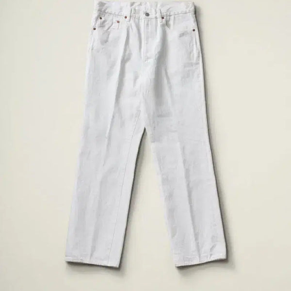 [BUNJANG] Kaptain Sunshine 26ss Skate Shoe Cut Denim Jeans / [극미/32] 26ss 캡틴선샤인 스케이트슈컷 데님 화이트