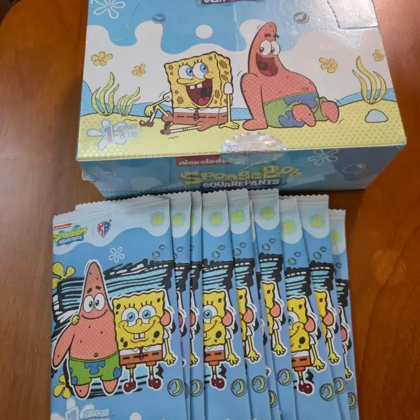 [BUNJANG] SpongeBob SquarePants Goods Card Box & Card Packs / 스펀지밥카드 스퀘어팬츠 굿즈 카드박스 판매