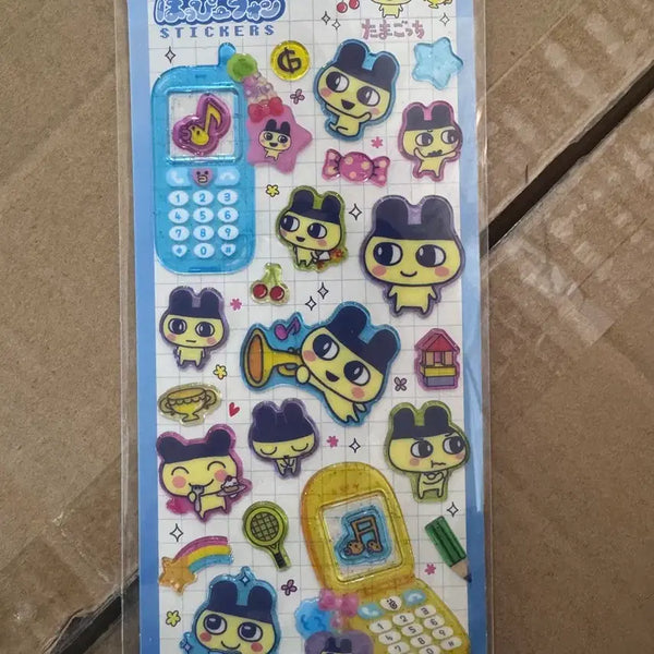 [BUNJANG] Mametchi Happy Phone Sticker Set / (새상품)마멧치 해피폰 스티커
