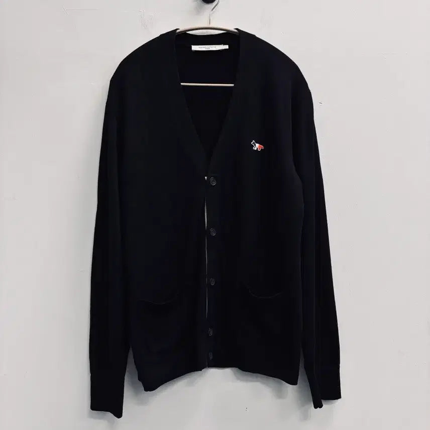 [BUNJANG] Maison Kitsuné Fox Embroidery Cardigan / 메종키츠네 폭스자수 가디건 (백화점택)