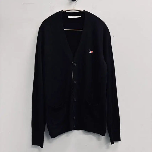[BUNJANG] Maison Kitsuné Fox Embroidery Cardigan / 메종키츠네 폭스자수 가디건 (백화점택)