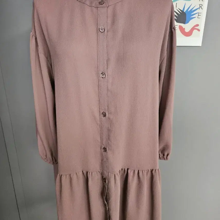 [BUNJANG] Vintage Burgundy Blouse / 빈티지 버건디 블라우스