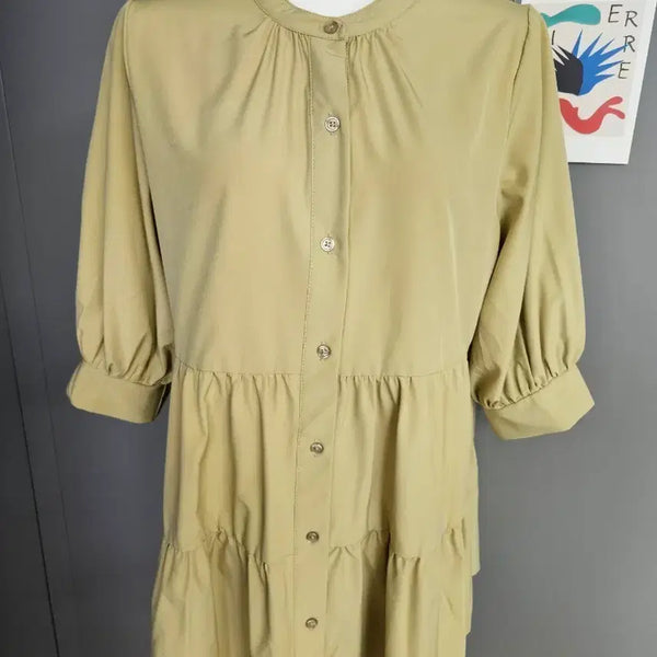 [BUNJANG] Vintage Mustard Blouse / 빈티지 머스타드 블라우스