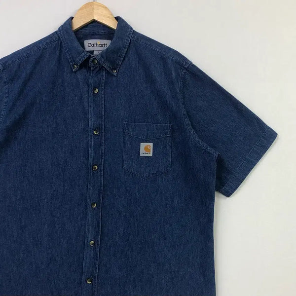 [BUNJANG] Carhartt Denim Shirt / 105 칼하트 데님 셔츠