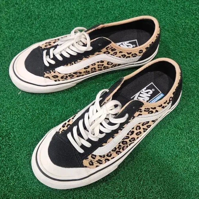 [BUNJANG] Vans Leopard Sneakers Size 245mm / 반스 레오파드 스니커즈 245mm
