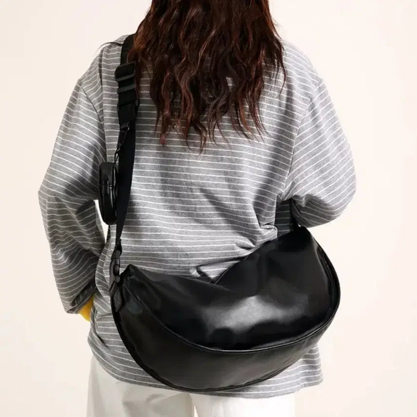 [BUNJANG] Grain Unisex Crossbody & Shoulder Multi-Bag / 그레인 남녀공용 크로스 앤 숄더 멀티가방