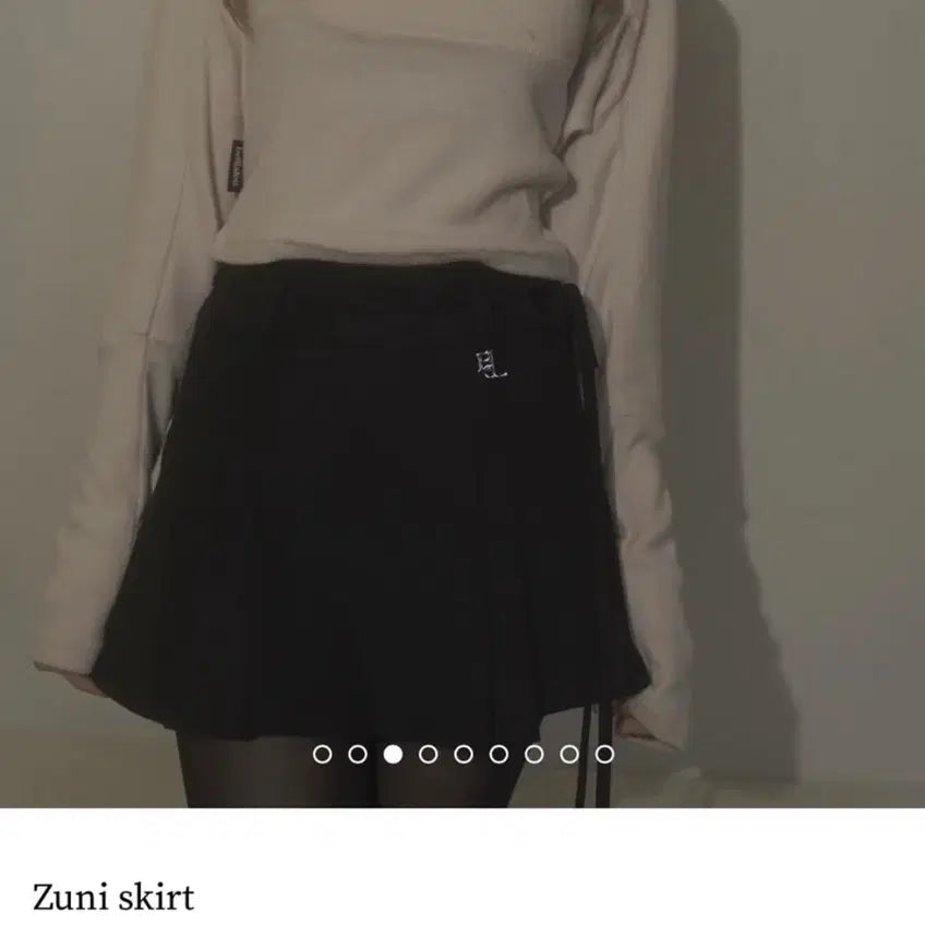 [BUNJANG] Veliare Juni Skirt (Charcoal, M) / 벨리아르 주니 스커트