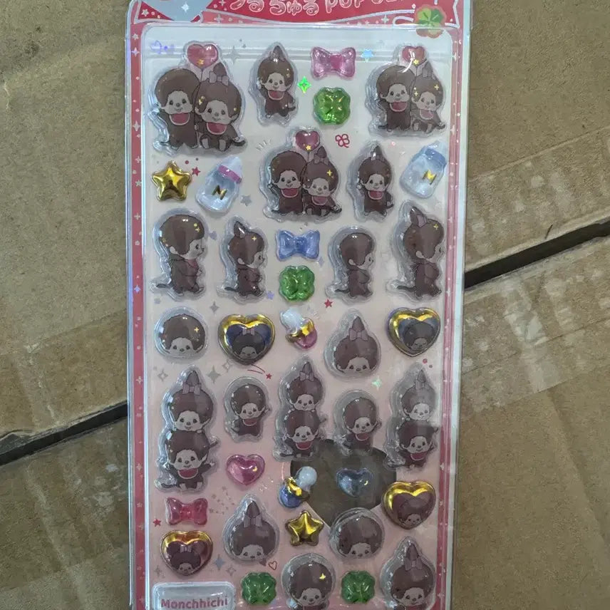 [BUNJANG] Monchhichi Uru Churu Pop Seal (New) / (새상품) 몬치치 우루츄루 팝씰