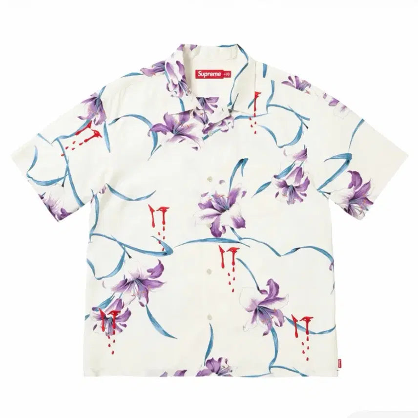 [BUNJANG] Supreme AOI Lily Shirt White 26SS / 슈프림 AOI 릴리 셔츠 화이트 - 26SS