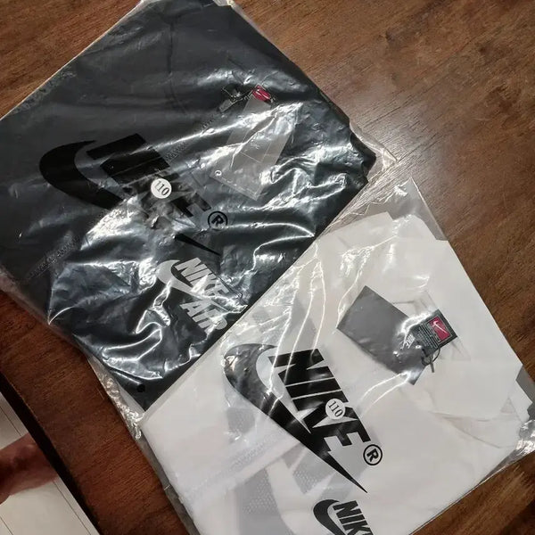 [BUNJANG] Nike Air Windbreaker Black/White Size 110 / 나이키 에어 여름 호겹바람막이 블랙/화이트 110