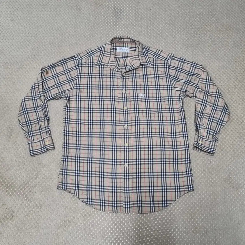 [BUNJANG] Burberry Nova Check Long Sleeve Shirt (Size M/100) / (100) 버버리 노바체크 긴팔 셔츠
