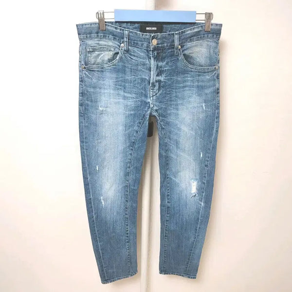 [BUNJANG] Buckaroo Men's Distressed Stretch Jeans / [32] 버커루 남성 찢청 스판 청바지 데님 팬츠