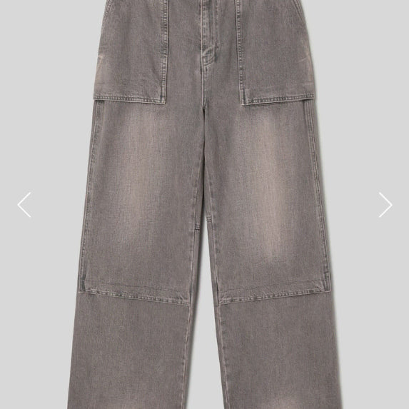 [BUNJANG] Juun.J 25FW Denim Carpenter Pants Beige / [48] 준지 25FW 데님 카펜터 팬츠 베이지