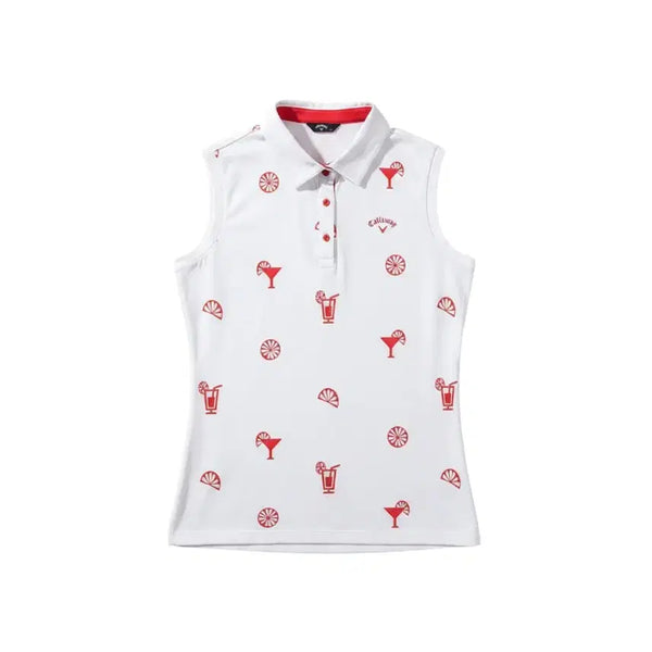 [BUNJANG] Callaway Patterned Golf Vest Women's Size 90 / 여성90/ 캘러웨이 패턴 골프조끼