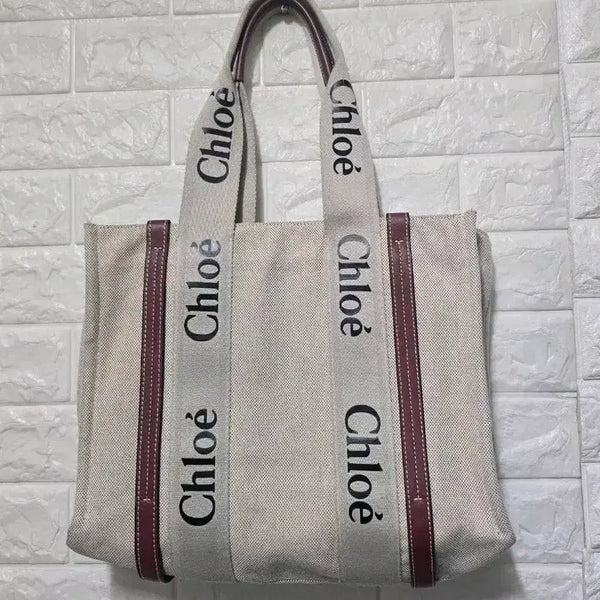 [BUNJANG] Chloé Woody Tote Bag / 끌로에 우디 토트백