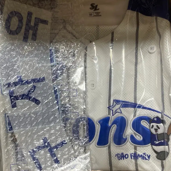 [BUNJANG] Samsung Lions Gu Ja-wook Bao Family Baseball Jersey 95 / 95 구자욱 삼성라이온즈 바오 패밀리 유니폼 마킹지