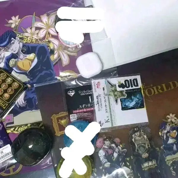 [BUNJANG] JoJo's Bizarre Adventure Iggy Figure Bundle Set / 죠죠 굿즈 모음 일괄 8.0만