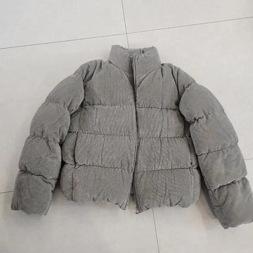 [BUNJANG] The Cashmere Corduroy Goose Down Padded Jacket / 한섬의류 더캐시미어 코듀로이 구스패딩
