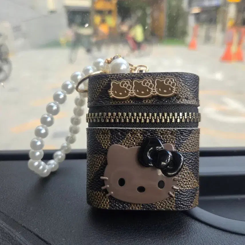 [BUNJANG] Hello Kitty Mini Pouch Keychain / 헬로키티 미니 파우치 키링,에어팟케이스 활용