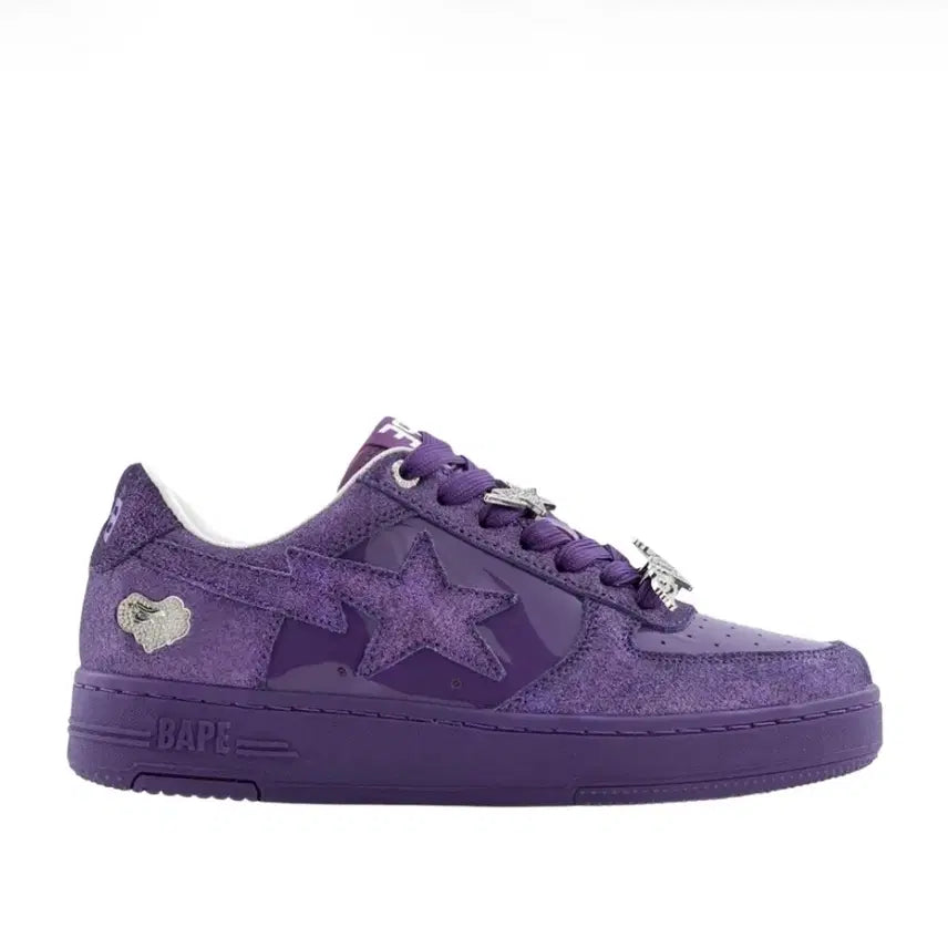 [BUNJANG] BAPE Sta Ladies Purple Sneakers US 7 / 새상품_ (W) 베이프 스타 레이디스 240