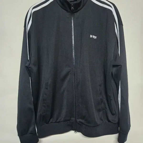 [BUNJANG] Nerdy Black Track Top L / NERDY 널디  트랙탑 블랙 L