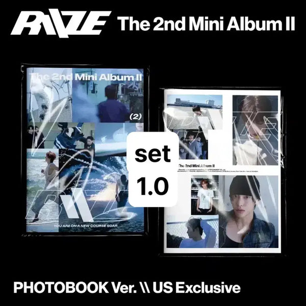 [BUNJANG] RIIZE 2nd Mini Album 'RIIZING' Photobook Set (Sealed) / 라이즈 포토북 미개봉 앨범 세트 양도 미니 2집 dyd