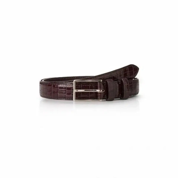 [BUNJANG] Savage Leather Belt Brown M / 세비지 레더 벨트 브라운 M