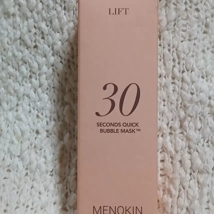 [BUNJANG] Menokin 30-Second Quick Bubble Mask - Lift / 메노킨 30초 퀵 버블 마스크 - 리프트