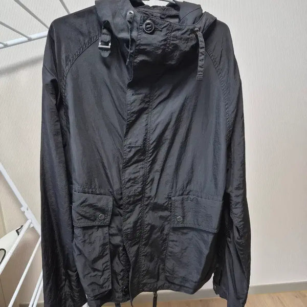 [BUNJANG] Eastlog Nylon Black Jacket L / 이스트로그 나일론 블랙자켓 L