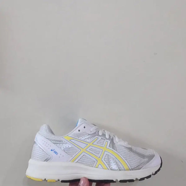 [BUNJANG] ASICS Jog 100S SMU 2E Wide Grey Yellow Running Shoes / [240] 아식스 조그100S SMU 그레이옐로우 2E와이드ㅡ최저가